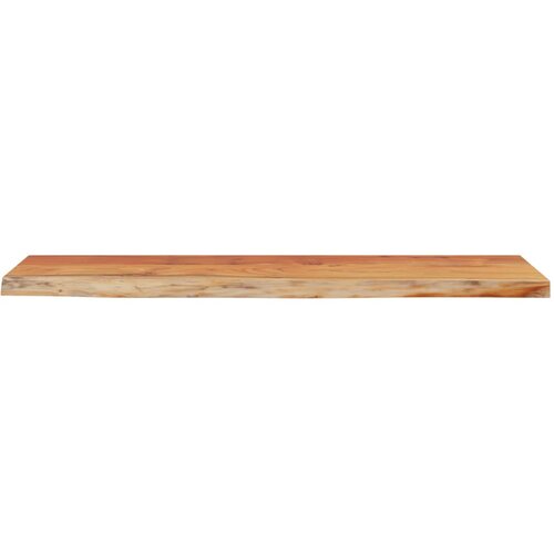  Zidna polica 80x20x3,8 cm pravokutna bagremovo drvo živi rub Slike