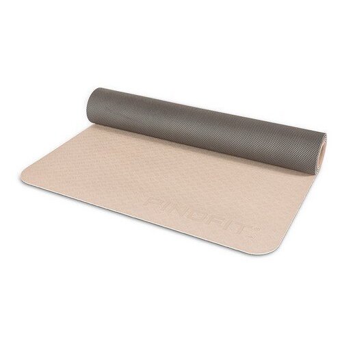ŠTĚPAŘ PINOFIT® Podloga za vadbo joge, toplo siva, 183 x 61 x 0,4 cm Cene