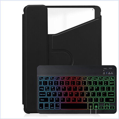 INF združljiv ipad air 11 2024 rotacijsko akrilno ohišje s tipkovnico bluetooth, (5000086437) Cene