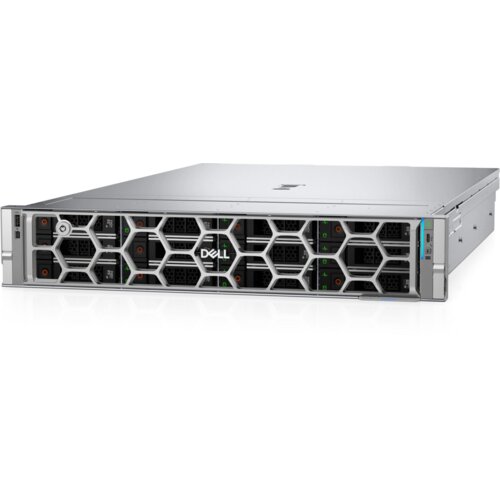 Dell PowerEdge R570 Xeon 6505P 12C 1x16GB H965i 1x600GB SAS 1100W (1+1) 3yr NBD + &amp;scaron;ine + Quad Port 1GbE BASE-T Slike