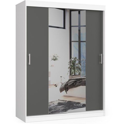 AKORD DRSNA OMARA 150cm CLP BELO / SIVO, (21713778) Cene