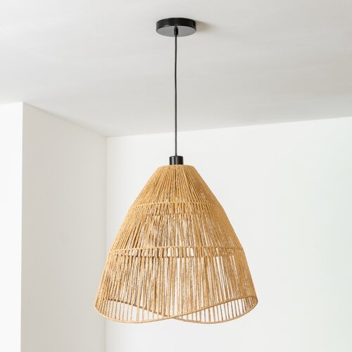  Brilagi - LED luster na sajli CERIA BOHO 1xE27/40W/230V prečnik 50 cm braon Slike