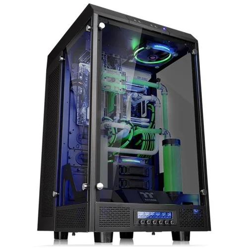 Thermaltake The Tower 900 Full tower, tempered glass 2x 140mm Turbo fan