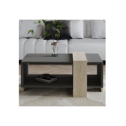 Hanah home Sto za dnevnu sobu Meleni Travertine Anthracite Cene