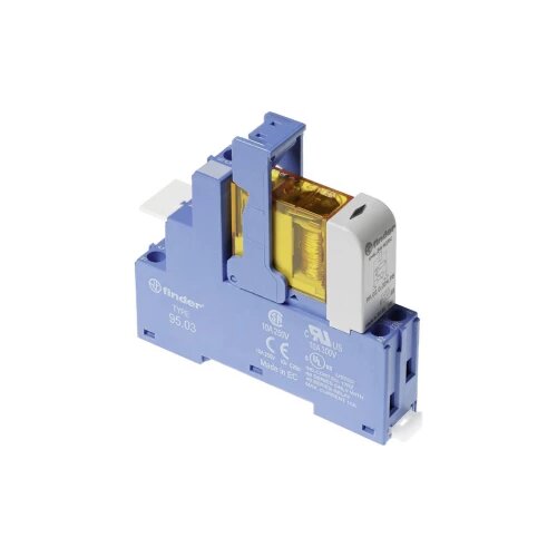 Finder 48.31.7.024.0050 relejni modul Nazivni napon: 24 V/DC Prebacivanje struje (maks.): 10 A 1 prebacivanje 1 St. Cijene