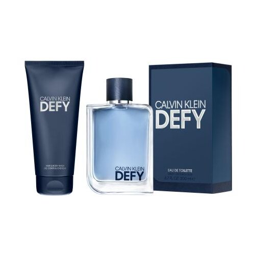 Calvin Klein Defy Set toaletna voda 200 ml + gel za prhanje 200 ml za moške Cene