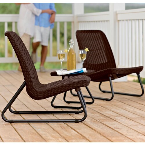 Curver Baštenska garnitura Rio patio set braon Cene