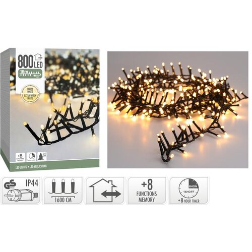  BOŽIĆNA RASVJETA 800 SNAKE TOPLA BIJELA Cijene