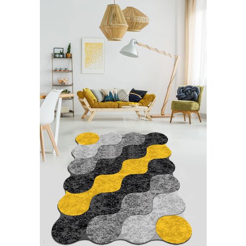  Circle Djt Višebojni Hodnički Tepih (100 x 200) Cene