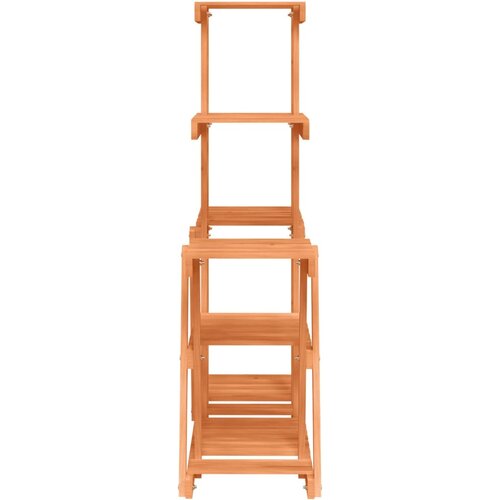  Stalak za cvijeće 95 x 25 x 96 cm od masivne jelovine Slike