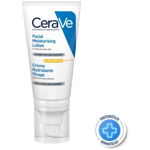 CeraVe Hidratantna nega za lice za normalnu do suvu kožu SPF50, 52 ml Cene