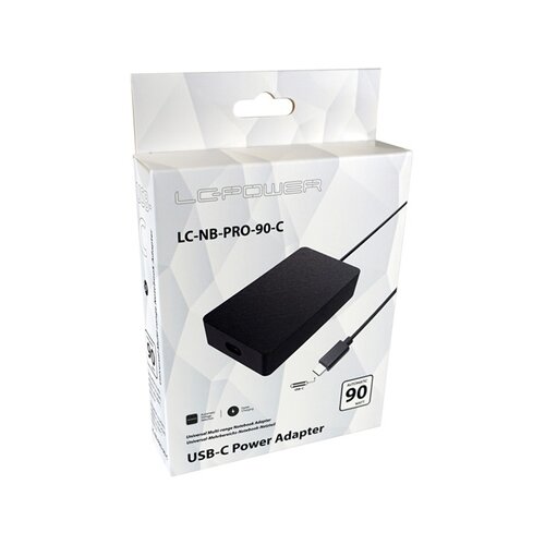 LC Power LC-NB-PRO-90-C 90W adapter za punjač za laptop Slike