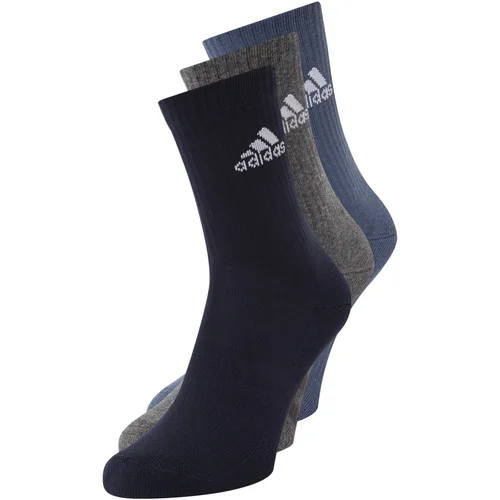 ADIDAS SPORTSWEAR Športne nogavice modra / siva / črna / bela