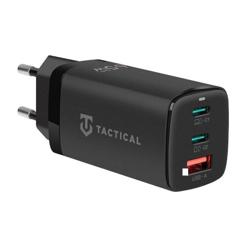 Onasi Hišni polnilec adapter FlashBang Gun Fast Charge PD 65W vhod 1x USB A in 2x Type C črn Cene