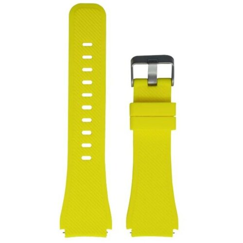 Chameleon Silikonski pašček Samsung Gear S3, 22 mm, rumen, za pametno uro Cene