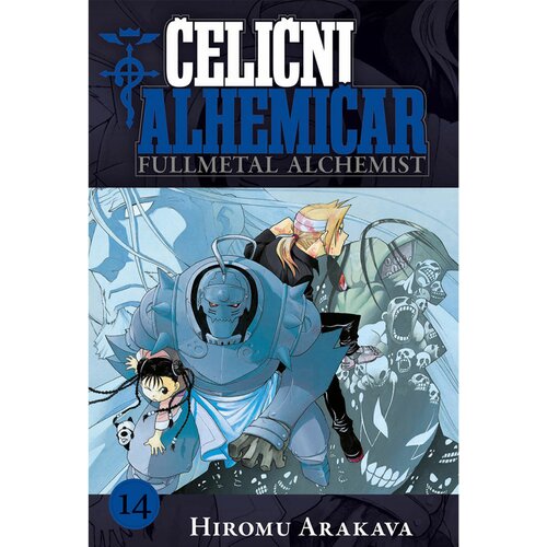 Čarobna knjiga manga strip čelični alhemičar 14 Cene