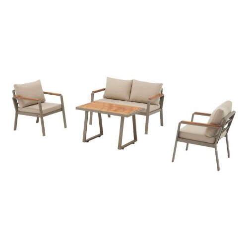 Hanah home parma beige garden lounge set Slike