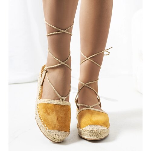 Gemre Brown lace-up espadrilles Gianne Cijene