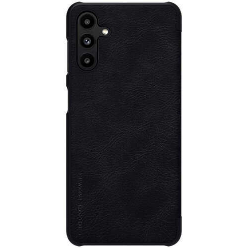 Nillkin Usnjena torbica Qin za Samsung Galaxy A13 5G / A04s - črna Cene