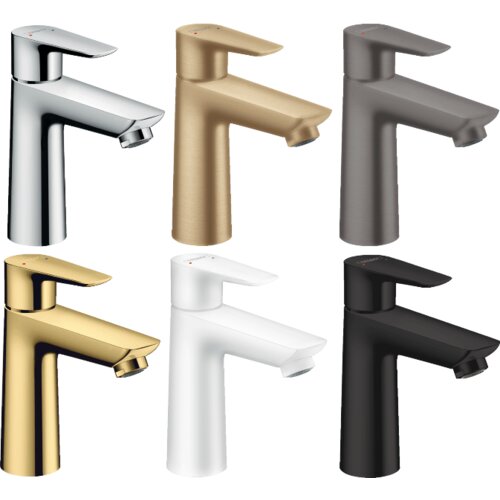 Hansgrohe Talis E slavina za lavabo 110 sa podsklopom crna mat 71710670 Slike