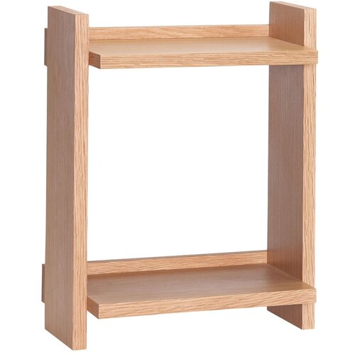H&amp;uuml;bsch Večnivojska polica v hrastovem dekorju v naravni barvi 34 cm Forma &amp;ndash; Slike