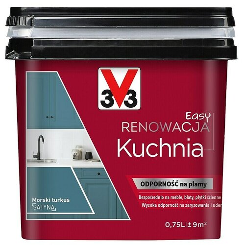 V33 Obnovitvena barva Renovation Perfection (Modra, 750 ml, Ustrezno za: Kuhinje) Cene