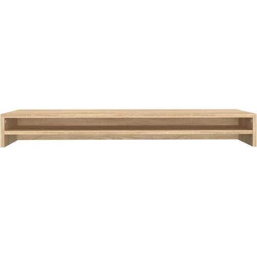 VidaXL stalak za monitor boja hrasta sonome 100 x 24 x 13 cm iverica Slike