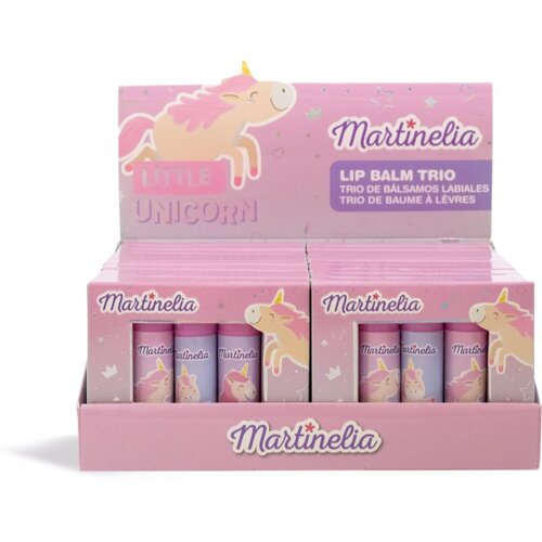 Martinelia Little Unicorn Lip Balm Trio balzam za ustnice za otroke 3 kos Slike
