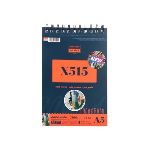 Professional master x mixed blok sa spiralom - odaberite format x515 - 300g - 15 lista a5 ( 617115 ) Cene