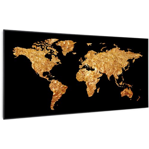 Klarstein Wonderwall Air Art Smart, infracrveni grijač, zlatna karta, 120 x 60 cm, 700 W Cijene