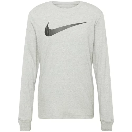 Nike Sportswear Majica siva melange / crna