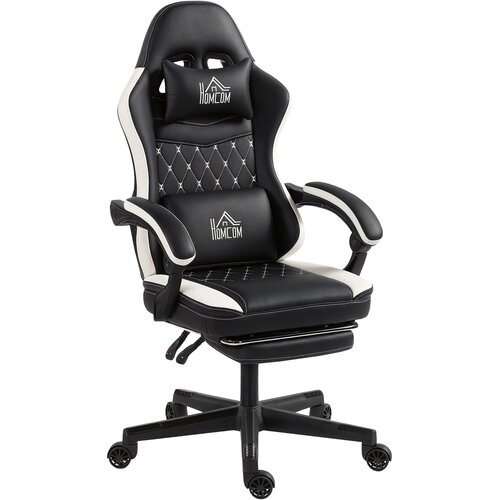HOMCOM igralni stol poliester, jeklo 65D x 64&Scaron; x 118&ndash;128V cm Črna, (5000235334) Cene