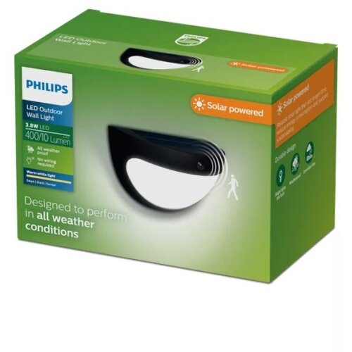 Philips Solarno LED zidno svetlo sa senzorom SWYN LED/3,8W/3,7V 800 mAh IP44 Slike