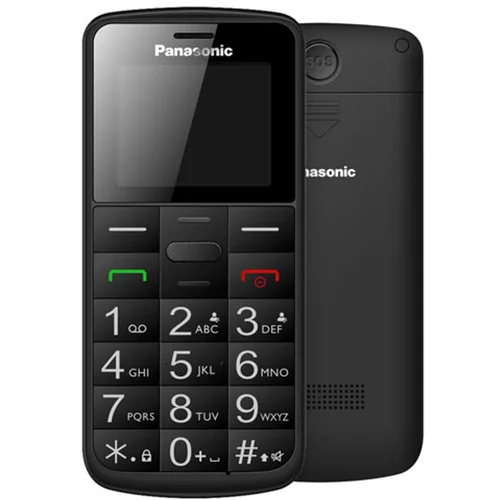 Panasonic KX-TU110 senior mobilni telefon crna