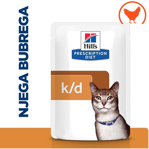 Hill’s PD Cat k/d Kidney Care s piletinom 85 g Cijene
