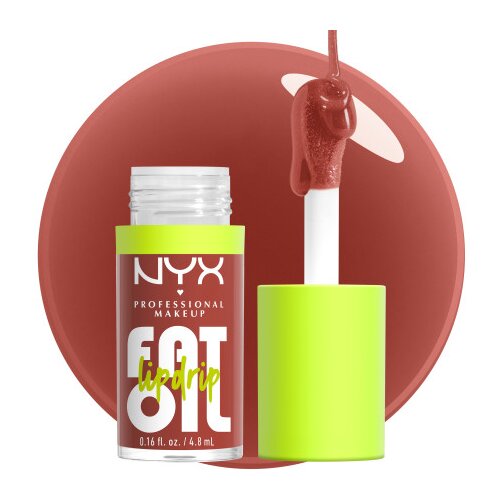 NYX Professional Makeup fat oil sjaj za usne 10 splash of cream Cene