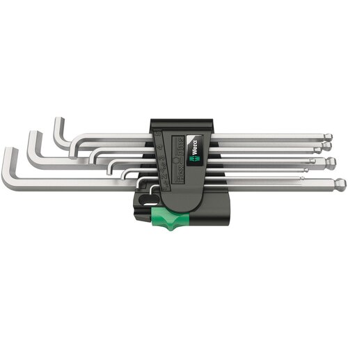 Wera 950/9 Hex-Plus 4 set imbus ključeva, metrički, hromirani, 9 komada, 05073594001 Cene