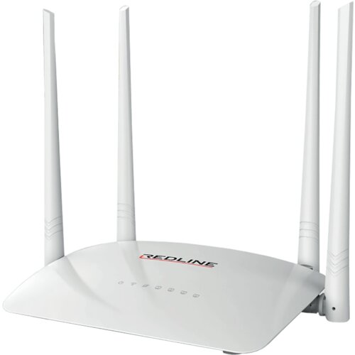 Redline Wireless N Router, 2 porta, 300 Mbps, 4 x 5 dBi antena - RL-WR1500, Bijeli Cijene