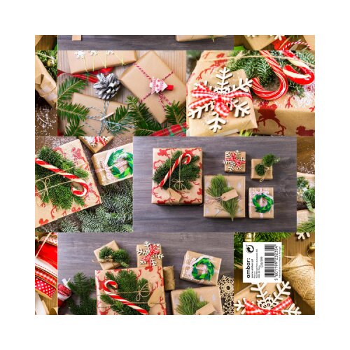 Ambar Novogodi&amp;scaron;nji ukrasni papir - Ecological Christmas, tabak Slike