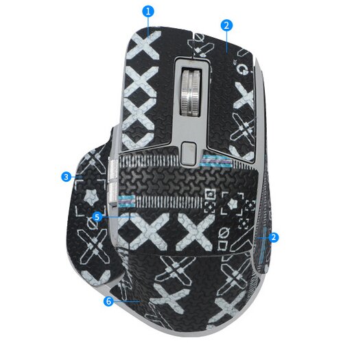 INF Izbolj&scaron;ane nalepke za mi&scaron;ko za Logitech MX Master 3S Black, (5000077980) Cene