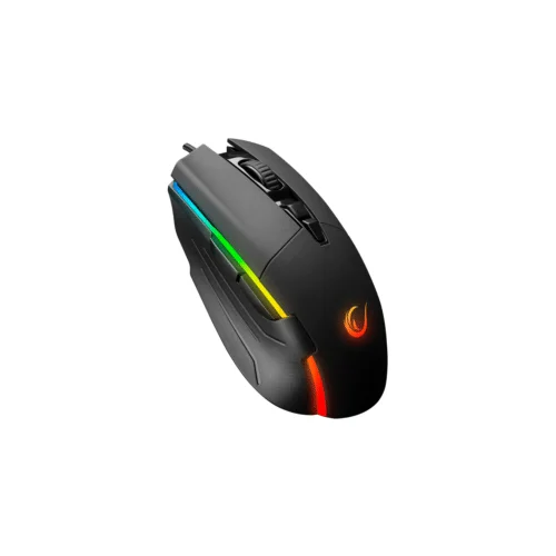  Miš gaming RAMPAGE SMX-52 BROKER black USB RGB 7200dpi