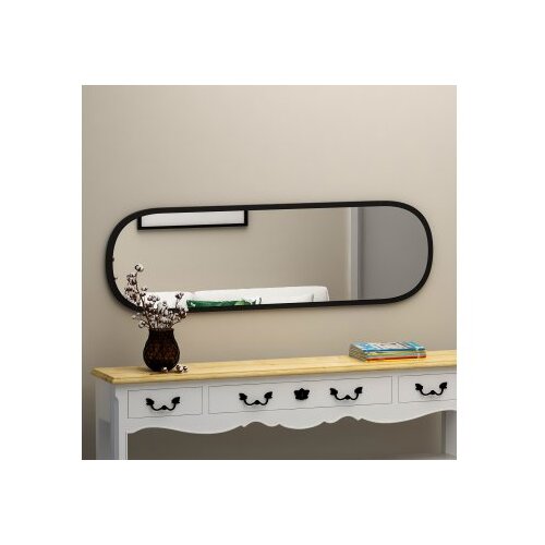 Hanah home ogledalo Magnum, 40x117cm, crno Slike