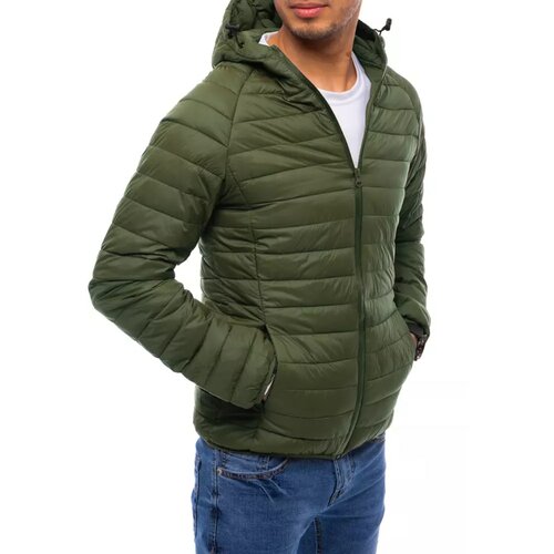 DStreet Men's quilted transitional jacket TX4111 Slike