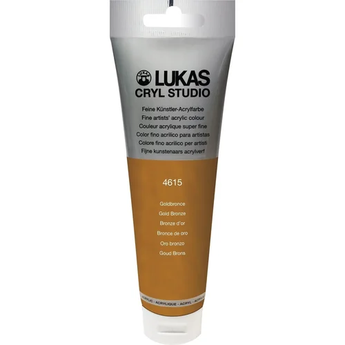 Lukas Cryl Studio Akrilna barva 125 ml Gold Bronze