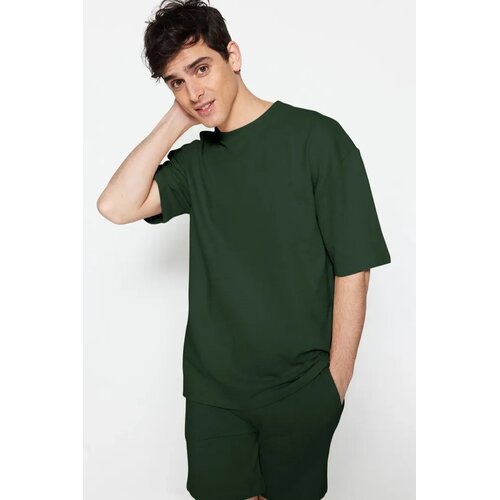 Trendyol Muška majica Tmnss23Ts00074, Kaki Cene