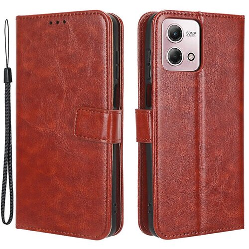 INORCO Za Motorola Moto G Stylus (2023) PU usnjena torbica za telefon Crazy Horse Texture Stojalo Pokrov, odporen proti udarcem, (22035771) Slike