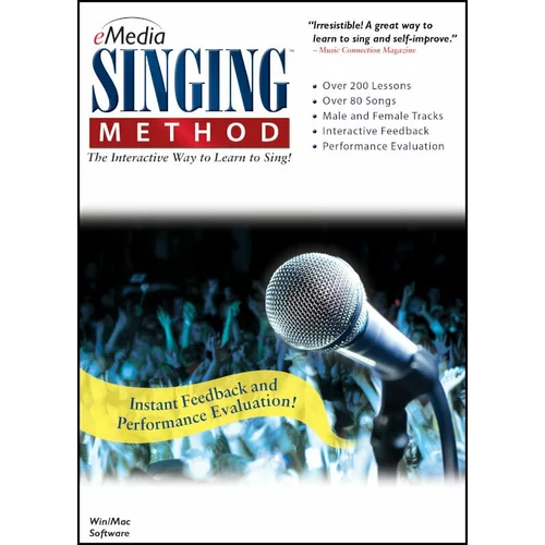 Emedia Singing Method Mac (Digitalni izdelek)