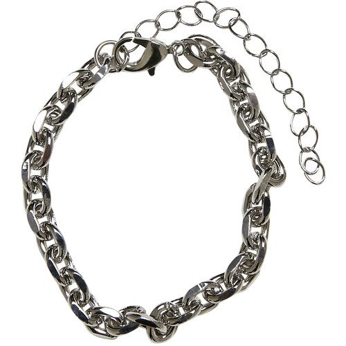 Urban Classics Accessoires Sideris Chain Bracelet silver Slike