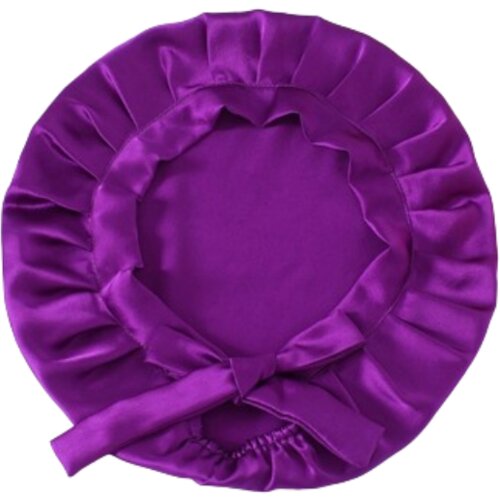 INF spalna kapa, nastavljiva svila, dolgi lasje, prava svila purple, (21538345) Slike