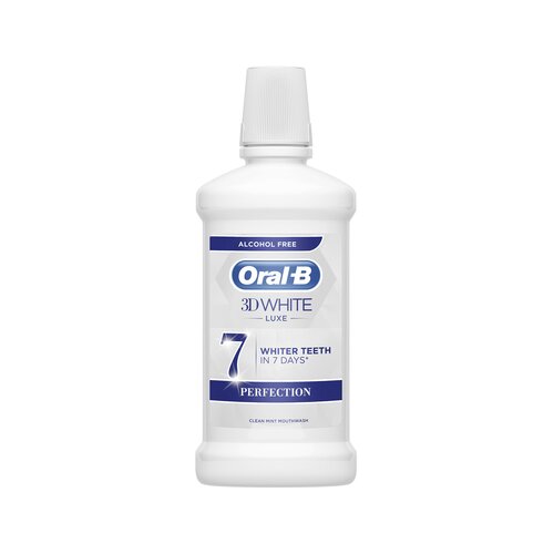 Oral-b 3D White Luxe vodica za usta s izbjeljujućim učinkom 500 ml Slike
